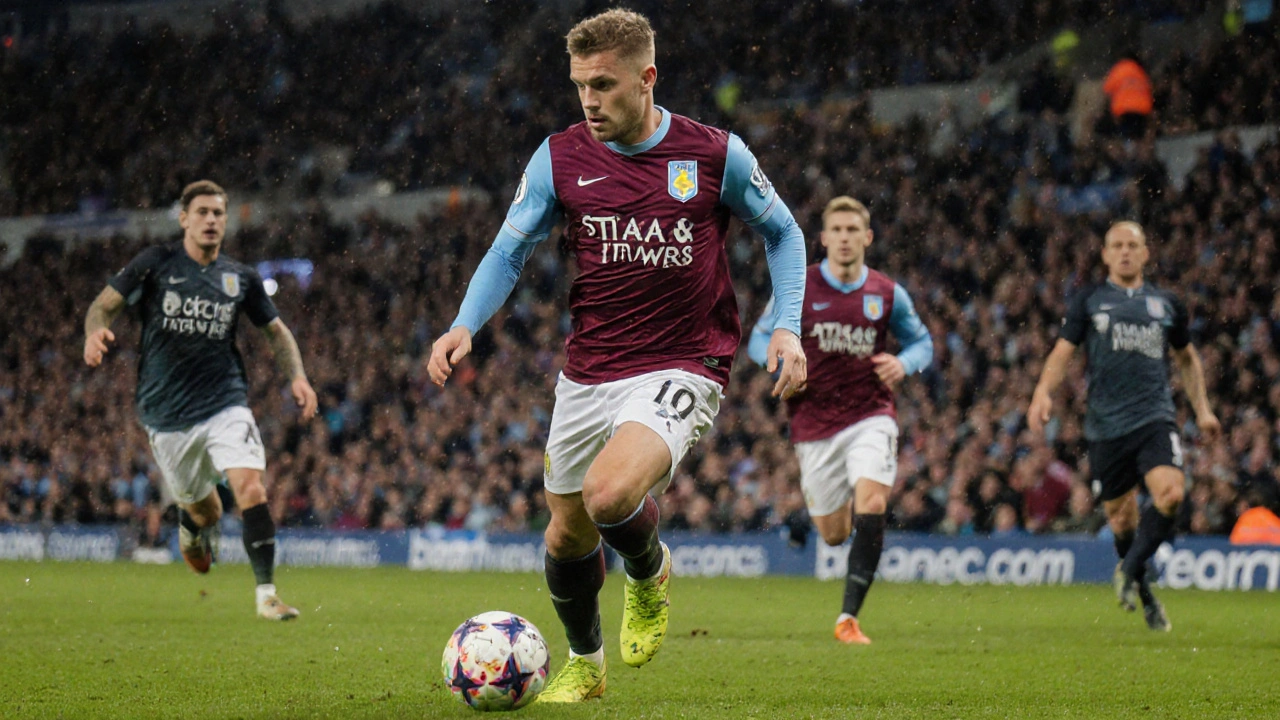 Aston Villa vence Bologna por 2 a 0 e mantém invencibilidade na Champions League