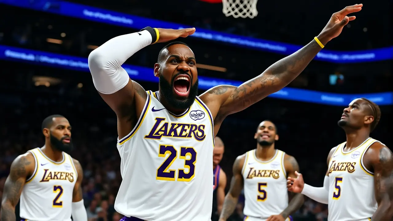 LeBron James e Lakers: contrato milionário esconde crise nos bastidores